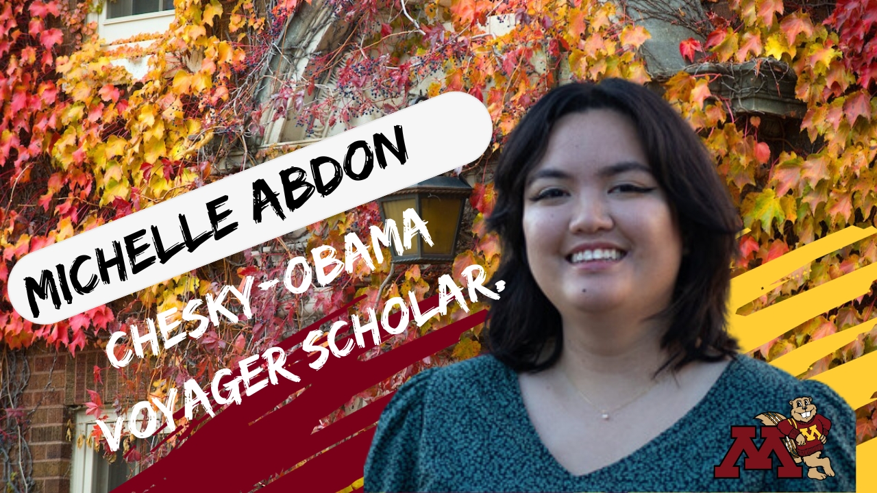 SSW Student Named Chesky Obama Voyager Scholar School of Social Work