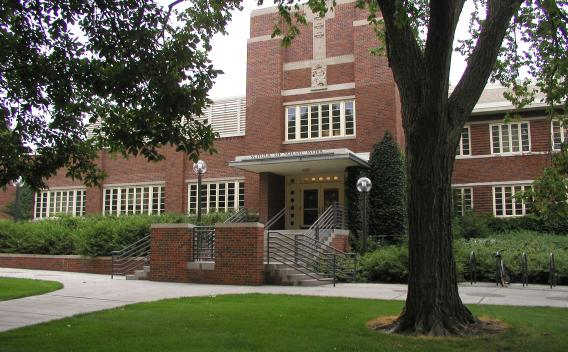 peters hall from outside