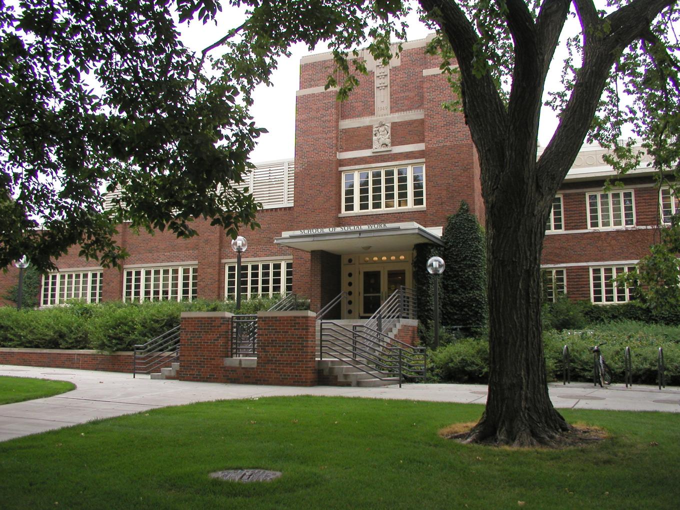 peters hall from outside